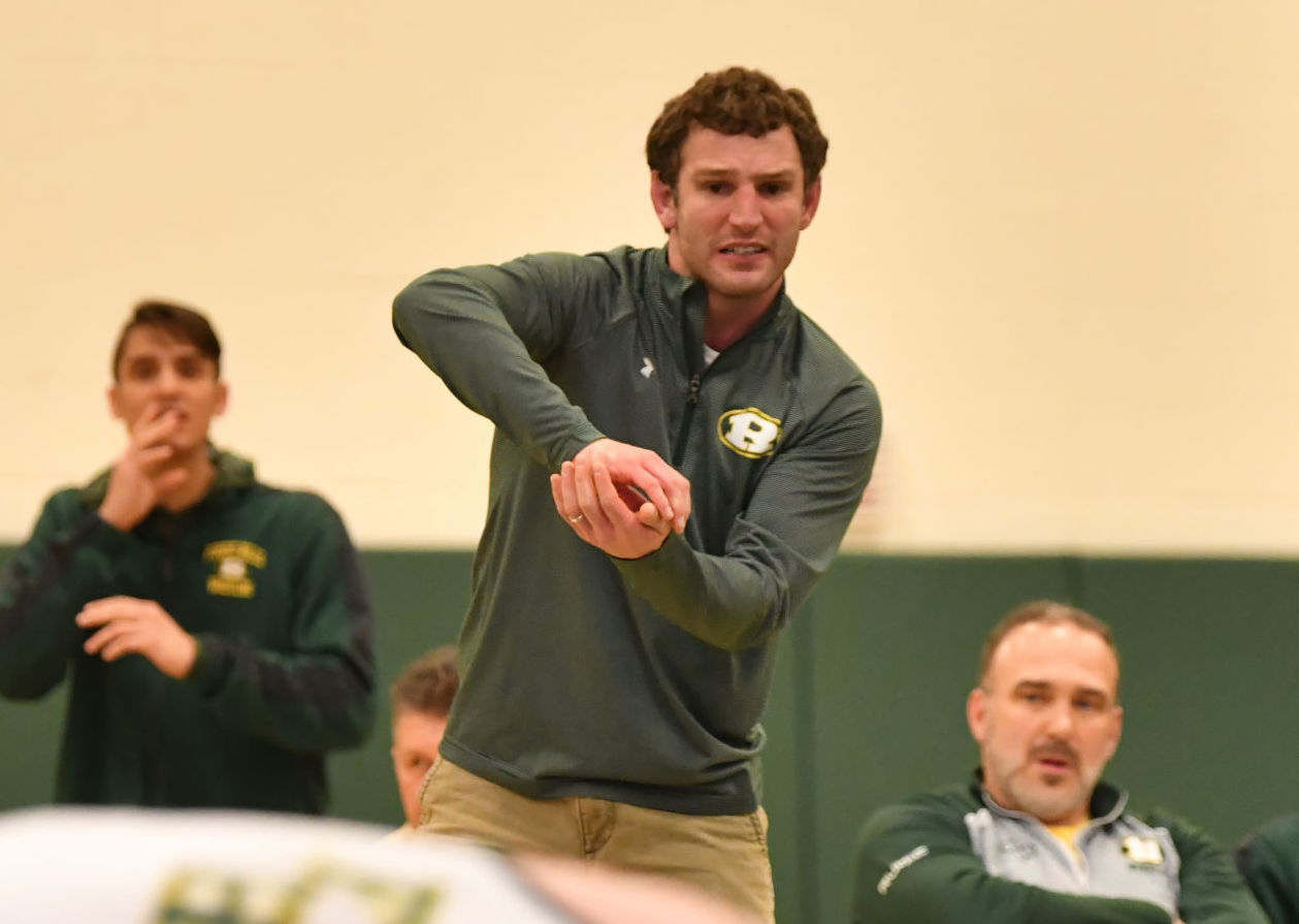 Forest Hills coach Jake Strayer
